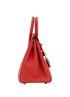 Birkin 25 In Togo Vermillon, &pound;14,000, Handbags, Red, Leather, Side view